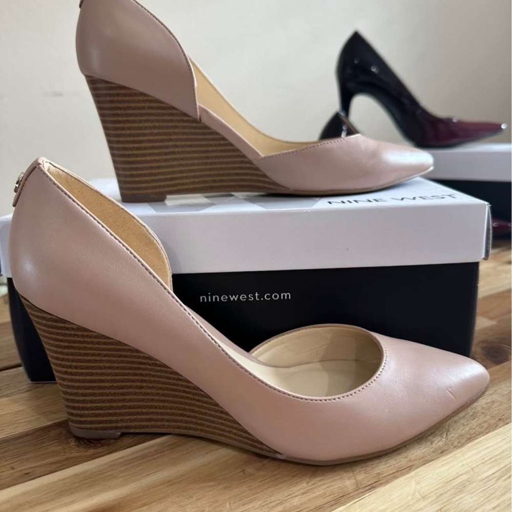 Nine West Blush Wedge Shoes